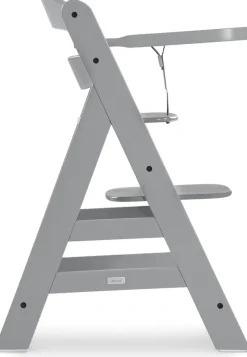 Hauck Hochstuhltablett »Alpha Wooden Tray Essbrett, grey« für Hochstühle Alpha+ und Alpha+ Select