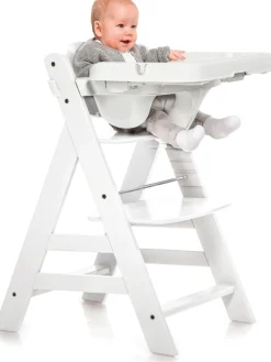 Hauck Hochstuhltablett »Alpha Tray Tischaufsatz, weiß« für Hochstühle Alpha+ und Beta+