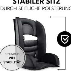 Hauck Sitzverkleinerer »Sitzverkleinerer für Fahrradanhänger, Black« universal