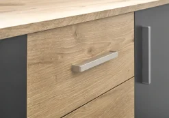 HBZ Kommode »BC-Drift-2, Mehrzweckschrank Stellmaß BxHxT 60x84x35 cm« 1 Stk. tlg. Schrank mit 2 Türen und 1 Einlegeboden