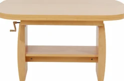 HELA Couchtisch Höhenverstellbar und ausziehbar