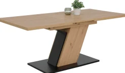 HELA Essgruppe »GESA« 1 Tisch / 4 Stühle, 5 Stk. tlg. Tischplatte ausziehbar, Stuhl 360 Grad drehbar