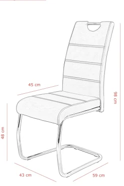 HELA Essgruppe »Lia, 11tlg. Sitzgruppe, Extra viel Platz« Set, 11tlg.-Set, ausziehbar, Esstisch plus 10 Stühle, 11 Stk. tlg. Ausziebar 160 - 300 cm