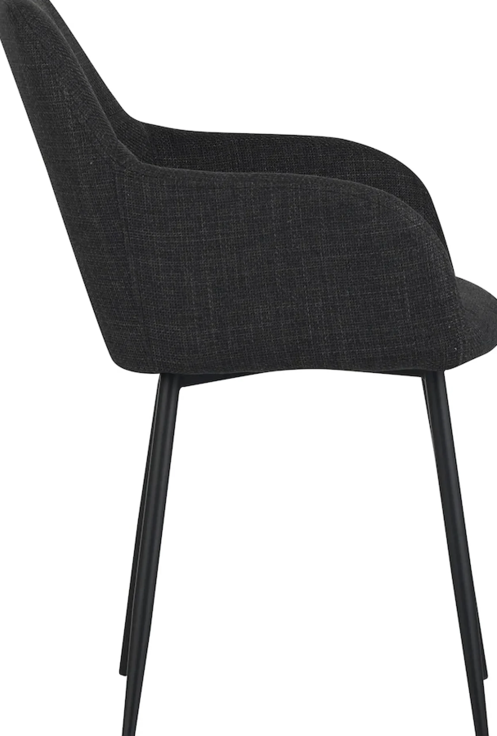 HELA Essgruppe »MOSEL« 3 Stk. tlg. Tisch 90x75 cm, Platte rund, gesinterter Stein, Armlehnenstuhl