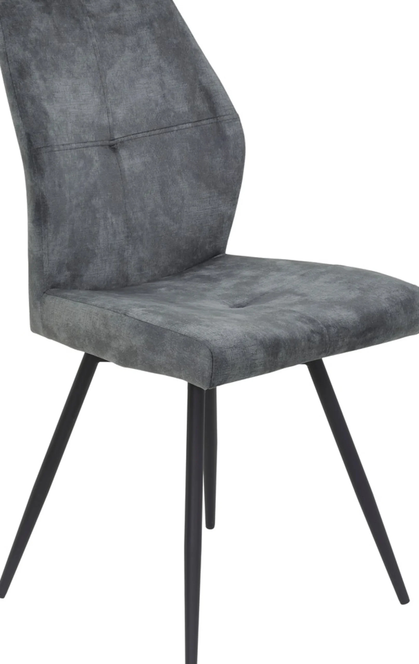 HELA 4-Fußstuhl »ALLY« (Set) 2 Stk.4-Fuß, 360° drehbar, gepolstert, Vintage Velvet mit Steppnähten