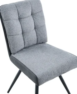 HELA 4-Fußstuhl »TOMAR« () 2 Stk.XL Sitzbreite, 360° drehbar, mit Federkorb, Materialkombi