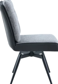 HELA 4-Fußstuhl »TOMAR« () 2 Stk.XL Sitzbreite, 360° drehbar, mit Federkorb, Materialkombi
