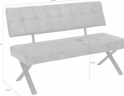 HELA Sitzbank »Donna« Breite 140 cm