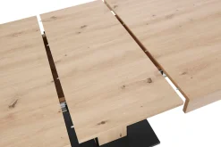 HELA Säulen-Esstisch Synchronauszug 140-180-220cm