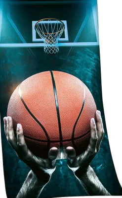 Herding Young Collection Badetuch »Basketball« hochfarbig bedruckt