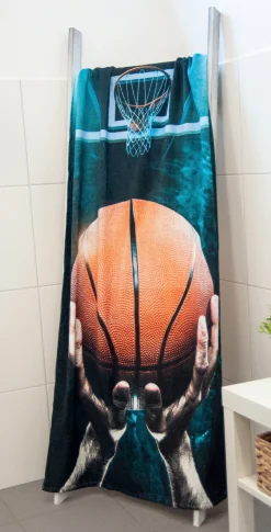 Herding Young Collection Badetuch »Basketball« hochfarbig bedruckt