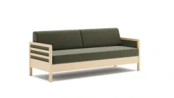 HESTBÆK Schlafsofa »Hestbæk 168 3-Sitzer, Bettfunktion, Breite 208cm, Komfortsitzhöhe 47cm« Umklappbar, Querschläfer, sehr komfortabel, Stauraum