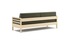 HESTBÆK Schlafsofa »Hestbæk 168 3-Sitzer, Bettfunktion, Breite 208cm, Komfortsitzhöhe 47cm« Umklappbar, Querschläfer, sehr komfortabel, Stauraum