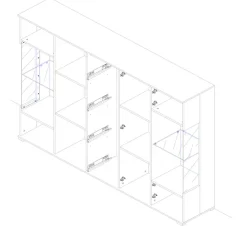 Höltkemeyer Highboard »STYLE« Breite 188 cm, ohne Beleuchtung