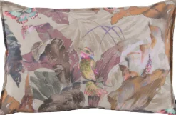 H.O.C.K. Dekokissen »Lilly Love« mit Vogelprint in Aquarelloptik, Kissenhülle mit Füllung, 1 Stück