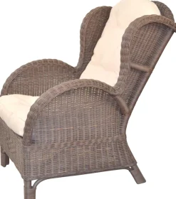 HOFMANN LIVING AND MORE Ohrensessel 1 Stk. tlg. Handgeflochten