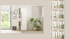Home affaire Aktenschrank »CiTY/GiRON« Stauraumschrank zeitlos modern, wohnliches Home Office, Breite 50 cm