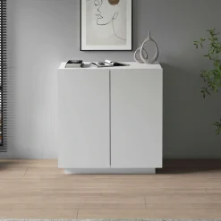 Home affaire Aktenschrank »Essential, Mehrzweckschrank, Büroschrank mit 2 Türen« & verstellbaren Einlegeböden, Höhe 86 oder 166 cm, Made in Italy