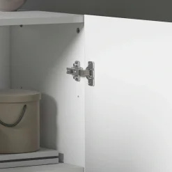 Home affaire Aktenschrank »Essential, Mehrzweckschrank, Büroschrank mit 2 Türen« & verstellbaren Einlegeböden, Höhe 86 oder 166 cm, Made in Italy