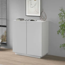 Home affaire Aktenschrank »Essential, Mehrzweckschrank, Büroschrank mit 2 Türen« & verstellbaren Einlegeböden, Höhe 86 oder 166 cm, Made in Italy