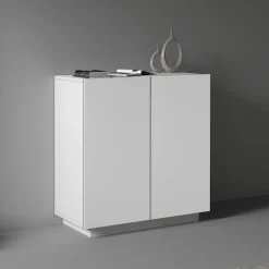 Home affaire Aktenschrank »Essential, Mehrzweckschrank, Büroschrank mit 2 Türen« & verstellbaren Einlegeböden, Höhe 86 oder 166 cm, Made in Italy