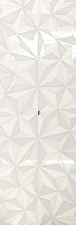 Home affaire Aktenschrank »Prisma, Breite 63 cm, Höhe 184 cm, 2 Türen (3 Einlegeböden)« Büroschrank, Mehrzweckschrank, Front mit Siebdruck