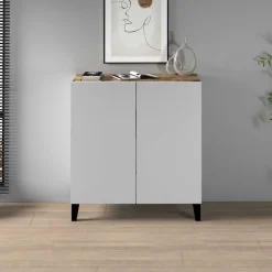 Home affaire Aktenschrank »Sunrise Aktenschrank, Mehrzweckschrank, Büroschrank« mit 2 Türen & 2 Fӓchern, Breite 79,2 cm, Made in Italy