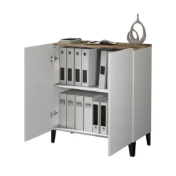 Home affaire Aktenschrank »Sunrise Aktenschrank, Mehrzweckschrank, Büroschrank« mit 2 Türen & 2 Fӓchern, Breite 79,2 cm, Made in Italy
