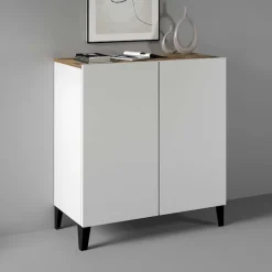 Home affaire Aktenschrank »Sunrise Aktenschrank, Mehrzweckschrank, Büroschrank« mit 2 Türen & 2 Fӓchern, Breite 79,2 cm, Made in Italy