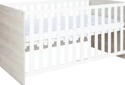 Home affaire Babymöbel-Set »Geert« Spar-Set, Kinderbett, Wickelkommode, 2 Stk. tlg. mit Kinderbett und Wickelkommode; Made in Germany