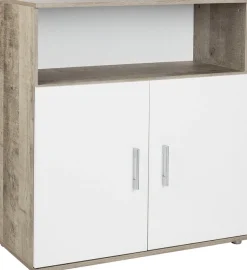 Home affaire Babyzimmer-Komplettset »Henning« Set, inkl. Lattenrost, 5 Stk. tlg. Kleiderschrank, Kinderbett, Wickelkommode, Seiten und Wickelkomm-Regal