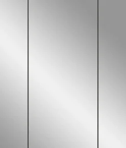 Home affaire Badezimmerspiegelschrank »Malmö, Breite 60 cm, 3 Spiegeltüren, 9 Fächer, 6 Einlegeböden« 1 Stk. tlg. in verschiedenen Farben erhältlich, Badmöbel, Spiegel, Badschrank, Bad