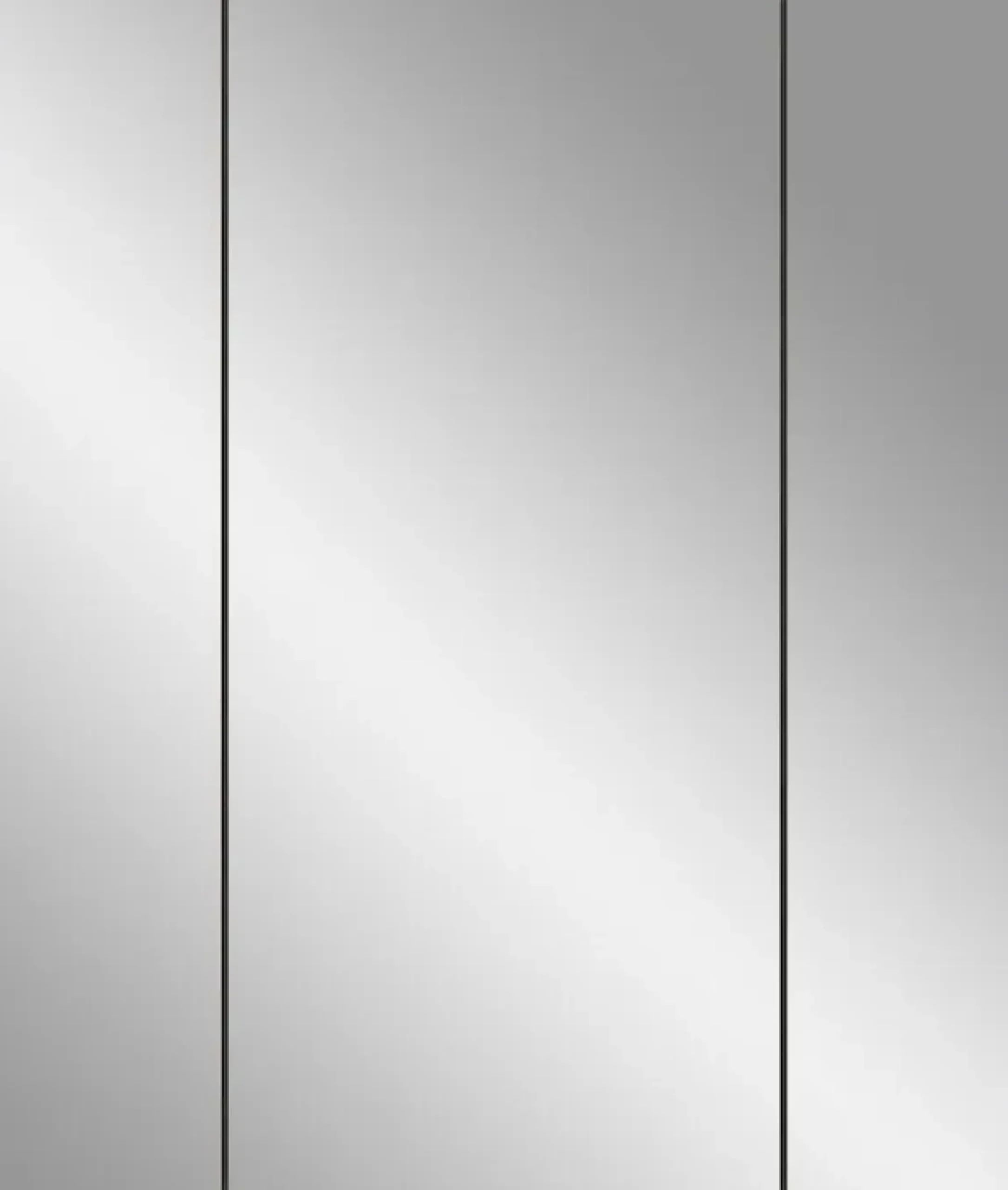Home affaire Badezimmerspiegelschrank »Malmö, Breite 60 cm, 3 Spiegeltüren, 9 Fächer, 6 Einlegeböden« 1 Stk. tlg. in verschiedenen Farben erhältlich, Badmöbel, Spiegel, Badschrank, Bad