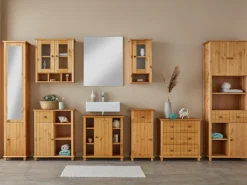 Home affaire Badkommode »Vili« Badezimmerschrank, Unterschrank, Breite 60 cm, aus Massivholz