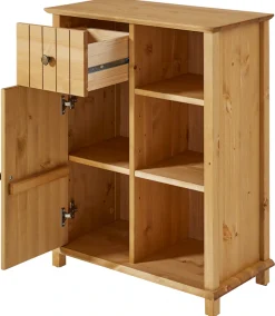 Home affaire Badkommode »Vili« Badezimmerschrank, Unterschrank, Breite 60 cm, aus Massivholz
