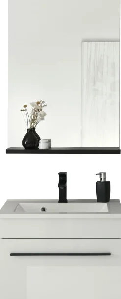 Home affaire Badmöbel-Set »Cantara, Bad im modernen Design, 2-teiliges Badezimmer« Set, 2 Stk. tlg.