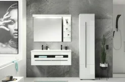 Home affaire Badmöbel-Set »Cantara, Bad im modernen Design, 3-teiliges Badezimmer« Set, 3 Stk. tlg.