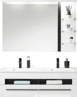 Home affaire Badmöbel-Set »Cantara, Bad im modernen Design, 2-teiliges Badezimmer« Set, 2 Stk. tlg.
