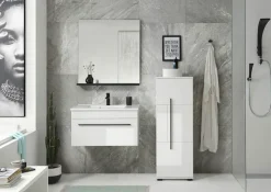 Home affaire Badmöbel-Set »Cantara, Bad im modernen Design, 3-teiliges Badezimmer« Set, 3 Stk. tlg.