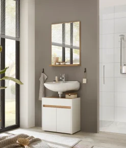 Home affaire Badmöbel-Set »CITY/ GIRON, Bad im zeitlosen Design, 2-teiliges Badezimmer« Set, 2 Stk. tlg.