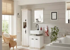 Home affaire Badmöbel-Set »Florenz, Bad im Landhausstil, 3-teiliges Badezimmer« 3 Stk. tlg.