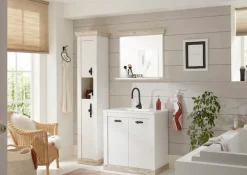 Home affaire Badmöbel-Set »Florenz, Bad im Landhausstil, 3-teiliges Badezimmer« 3 Stk. tlg.