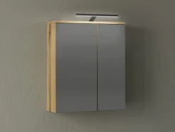 Home affaire Badmöbel-Set »OSLO, Bad im skandinavischen Design, 5-teiliges Badezimmer« Set, 5 Stk. tlg.