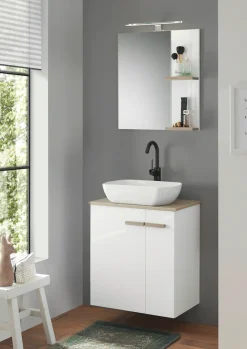Home affaire Badmöbel-Set »SOLiD, Badmöbel-Set, Bad im modernen Design, 2-teiliges Badezimmer« 2 Stk. tlg.