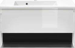 Home affaire Badmöbel-Set »Studio Line, Bad im modernen Design, 2-teiliges Badezimmer« 2 Stk. tlg.