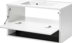 Home affaire Badmöbel-Set »Studio Line, Bad im modernen Design, 2-teiliges Badezimmer« 2 Stk. tlg.