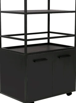 Home affaire Barschrank »Perth« 1 Stk. tlg. Barschrank mit 2 Türen & offenem Fach - (B/T/H) 60/40/94 cm