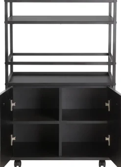 Home affaire Barschrank »Perth« 1 Stk. tlg. Barschrank mit 2 Türen & offenem Fach - (B/T/H) 60/40/94 cm