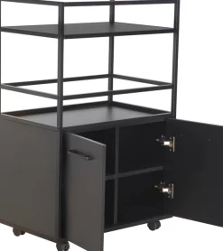 Home affaire Barschrank »Perth« 1 Stk. tlg. Barschrank mit 2 Türen & offenem Fach - (B/T/H) 60/40/94 cm