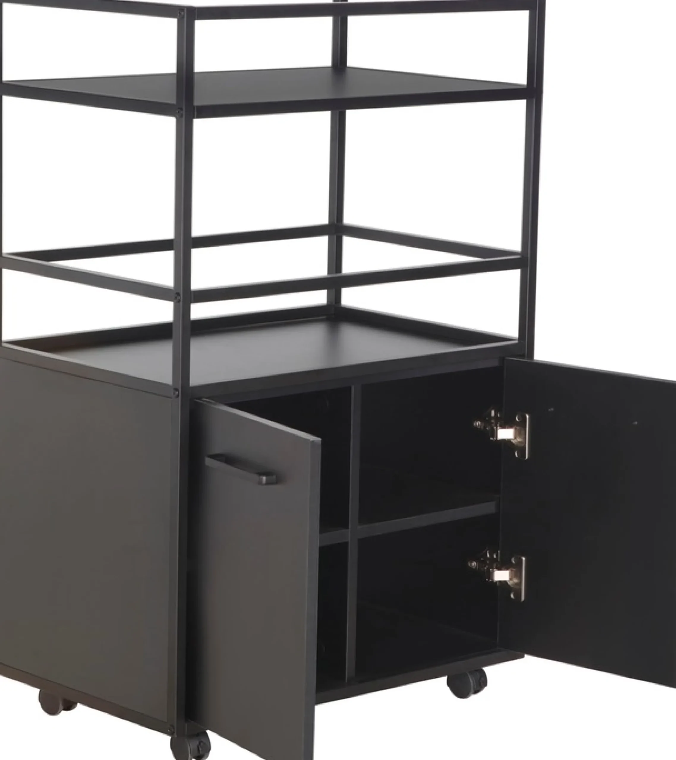 Home affaire Barschrank »Perth« 1 Stk. tlg. Barschrank mit 2 Türen & offenem Fach - (B/T/H) 60/40/94 cm